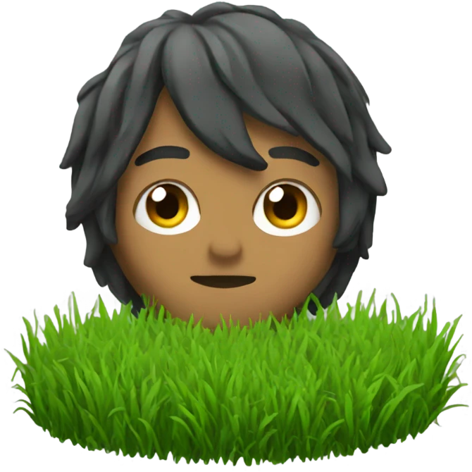 grassed emoji
