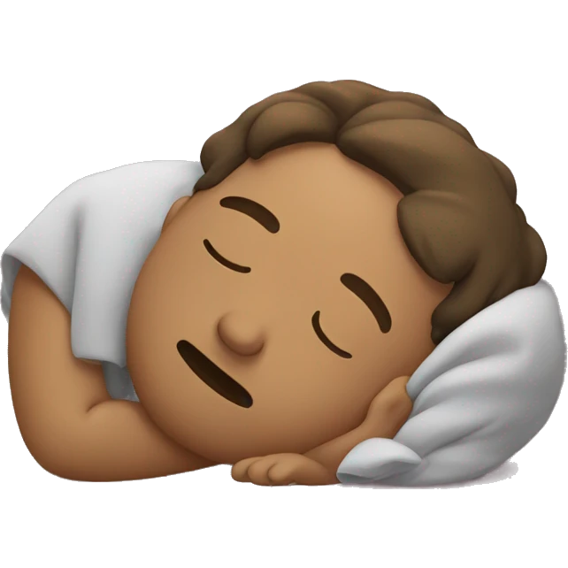 Sleeping emoji