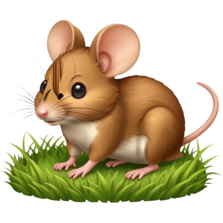 field mouse running emoji