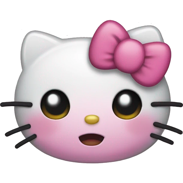 hello kitty crying emoji