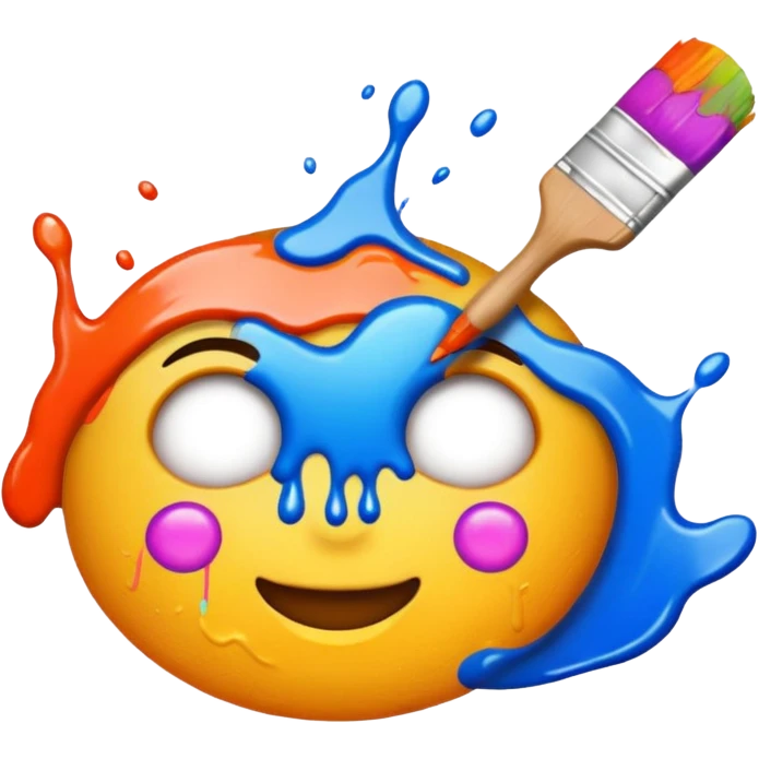 paint drawing emoji