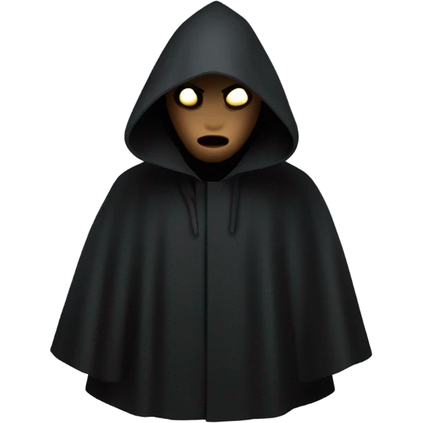 Mysterious guy emoji