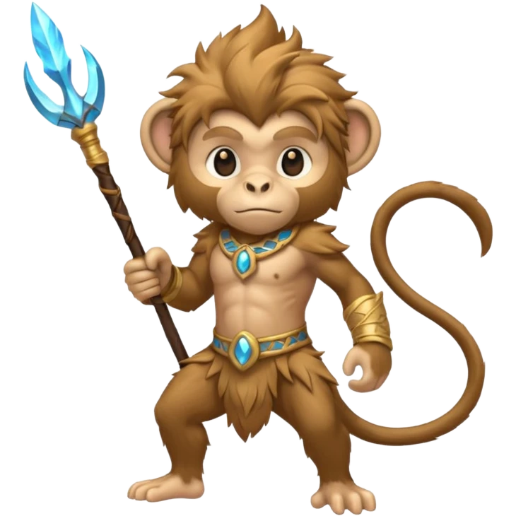air elemental monkey warior emoji