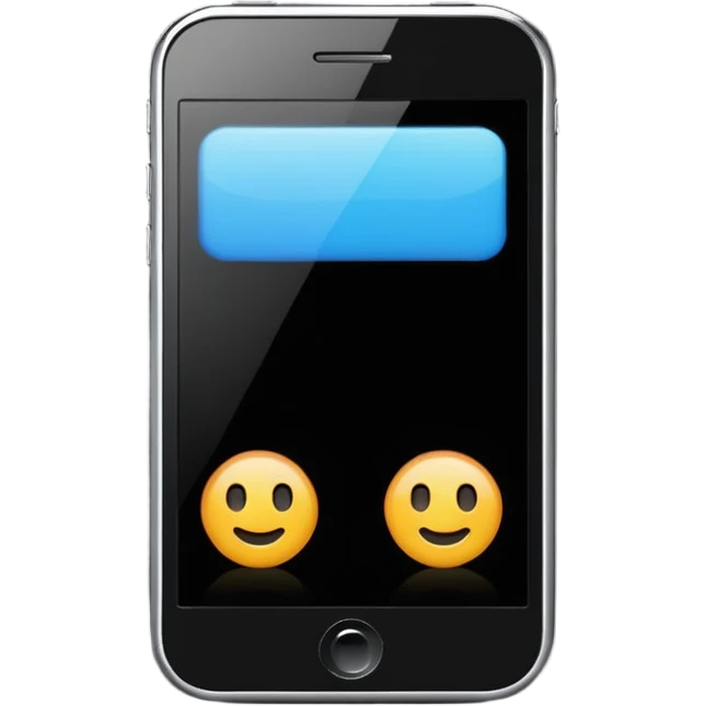 black phone emoji