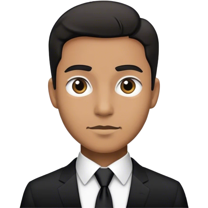 Lazo negro emoji