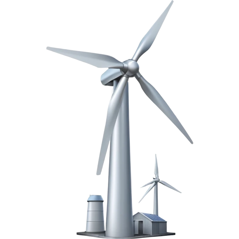Wind turbine  emoji