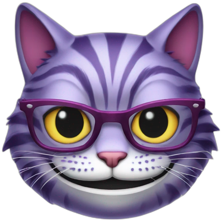 cheshire-cat-hipster emoji