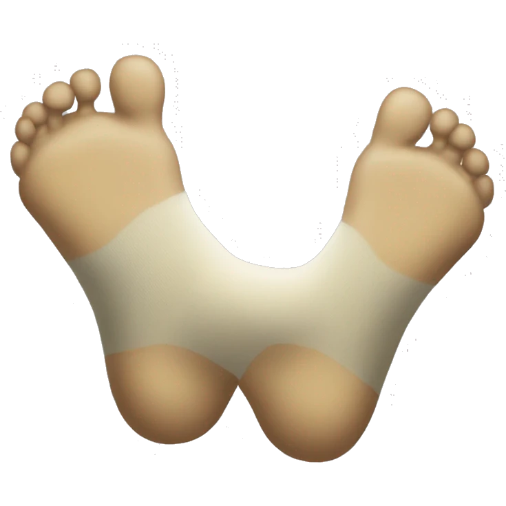 Very Short Socks-Footies emoji