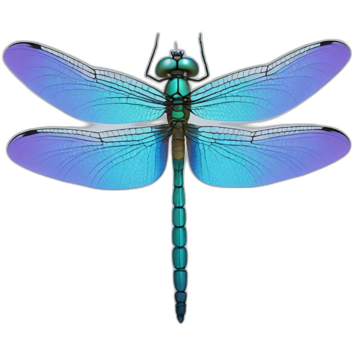dragonfly blue emoji