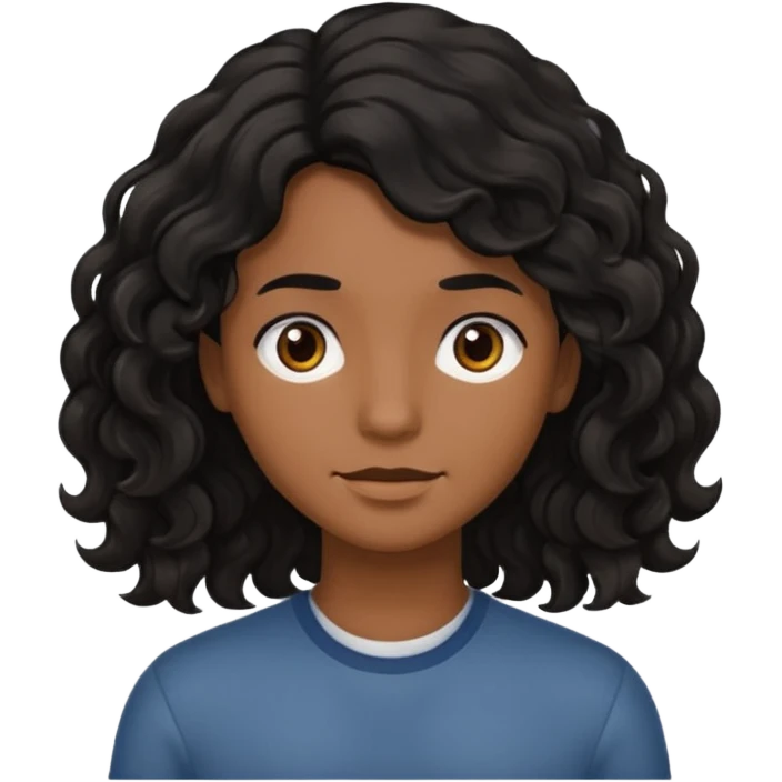 Cabelo emoji