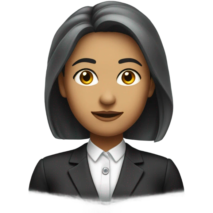 Female banker emoji