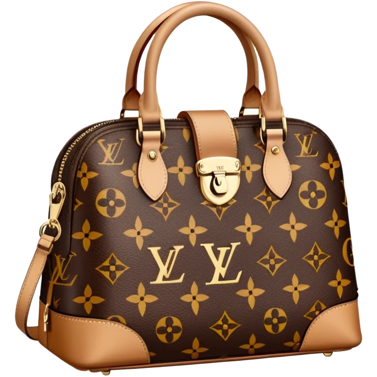 LV hand bag emoji