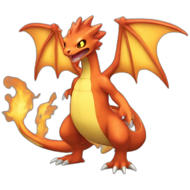 Dracaufeu Pokémon emoji