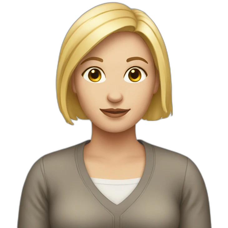 introduction white woman emoji