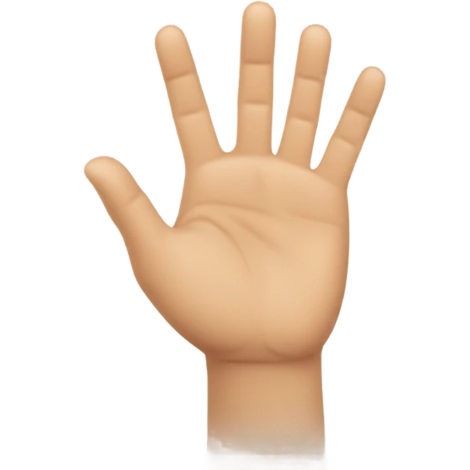 2 und dem E Beide Gesten werden mit der Hand gemacht. Das 2-Symbol wird durch das Heben des Zeigefingers und Mittelfingers gebildet während das E entsteht, indem die anderen drei Finger Ringfinger, kleiner Finger und Daumen entsprechend anordnet righthand emoji