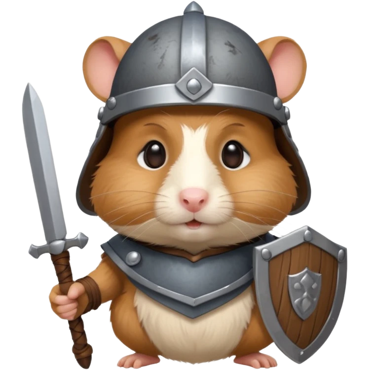 Viking hamster emoji