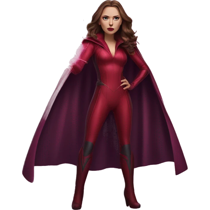 The scarlet witch marvel emoji