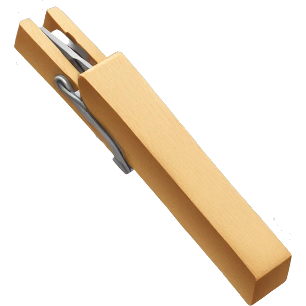 big clothespin emoji