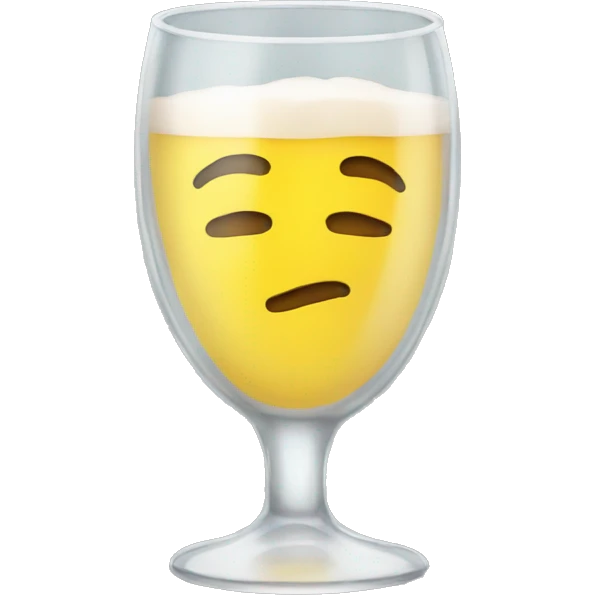 Glass cup emoji