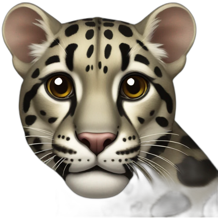 clouded leopard emoji
