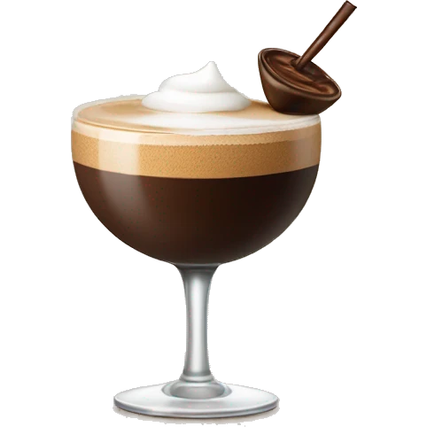 espresso martini ￼ emoji