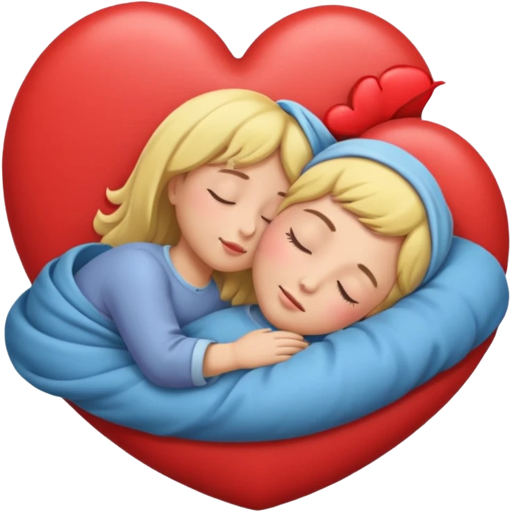 heart sleep emoji
