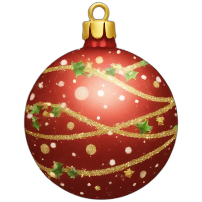 christmas ball emoji