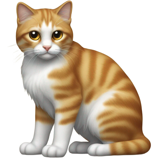 Pooping cat emoji