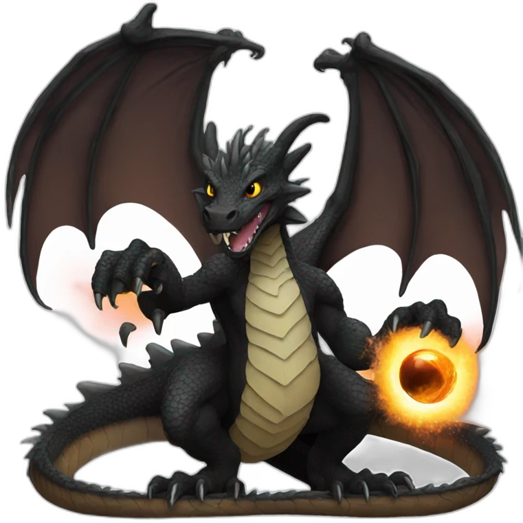 black hole dragon emoji