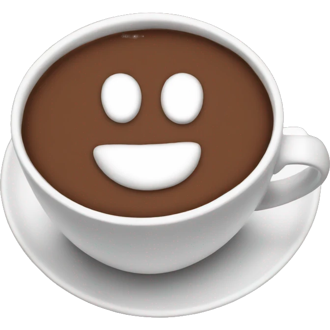 Hot chocolate  emoji