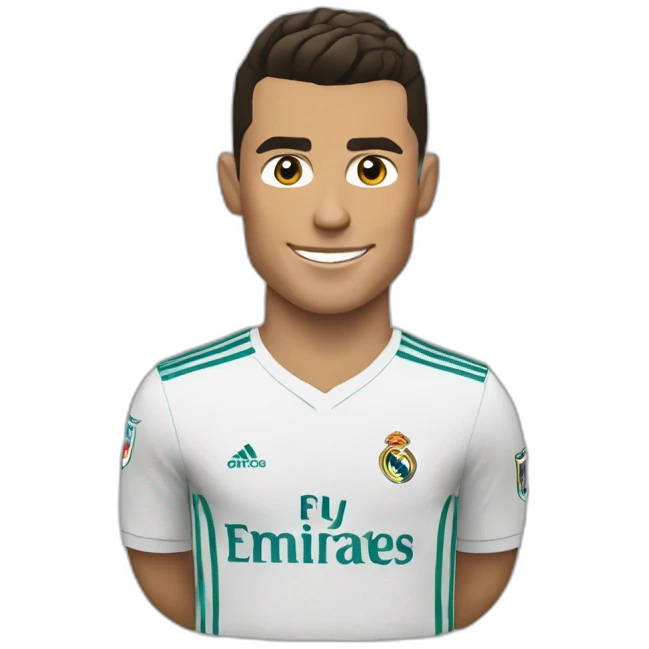 Cristiano ronaldo réal madrid emoji