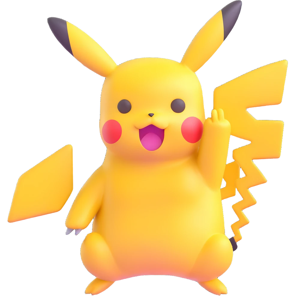 black Pikachu emoji