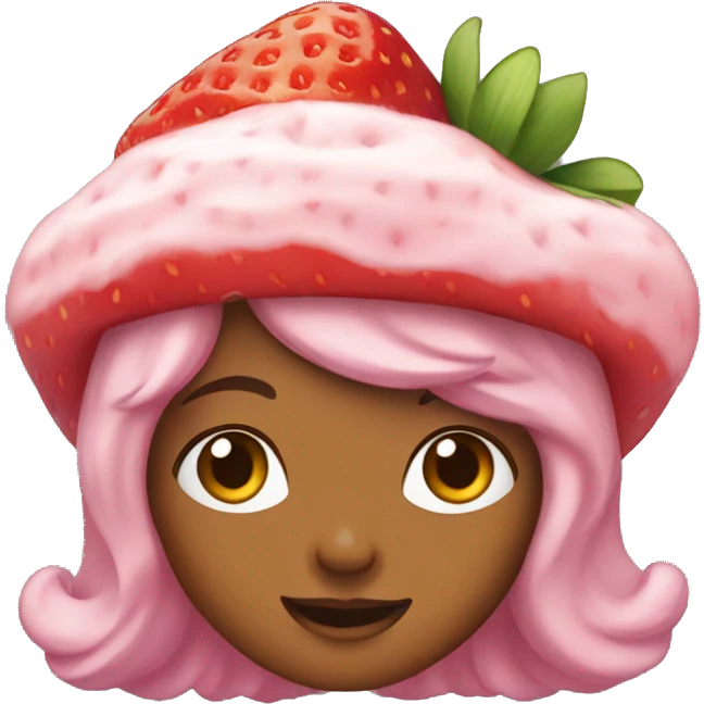 strawberry shortcake  emoji