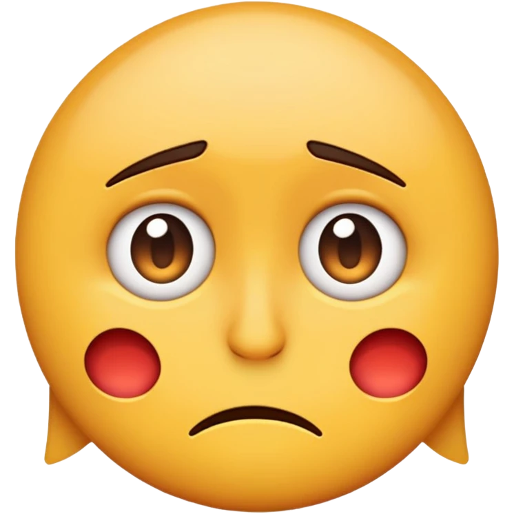 Emojis of a sad look down emoji