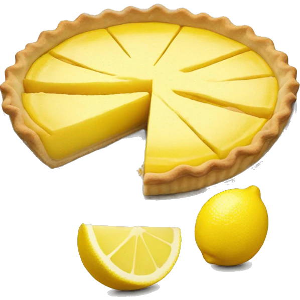 Lemon pie emoji