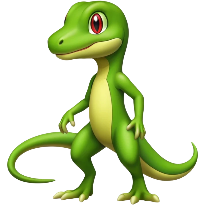 Treecko (full body)  emoji