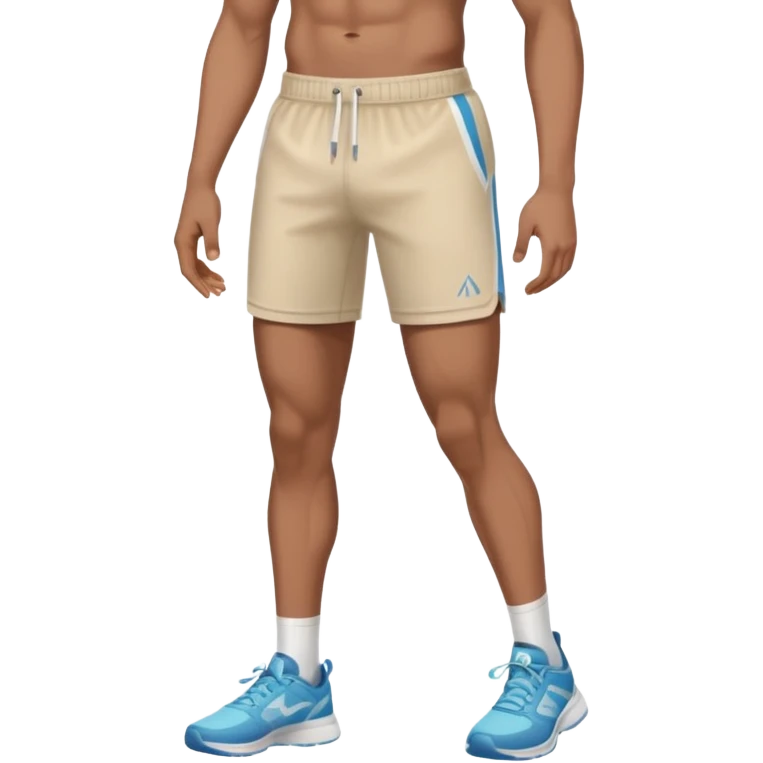 Nude whole  body close up in between legs opened emoji