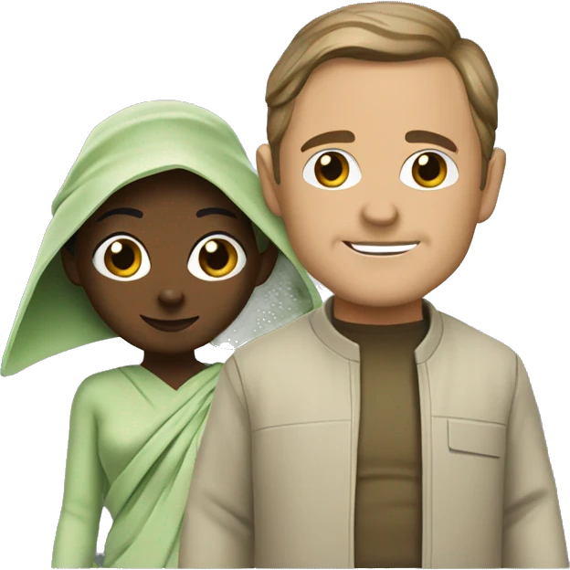 Bitmoji with yoda emoji