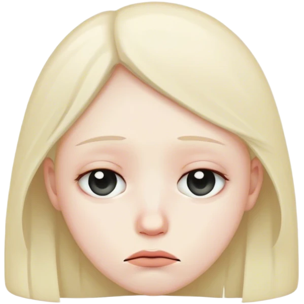 triste sin labios  emoji
