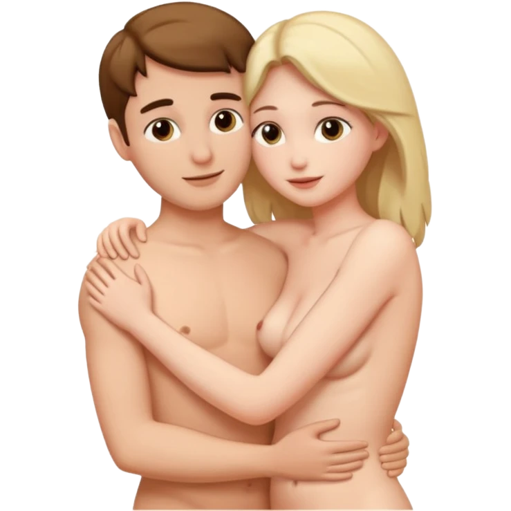 Nude couple emoji