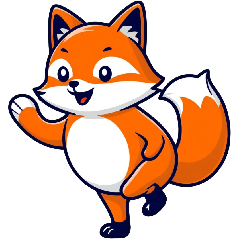 Fox bowling  emoji