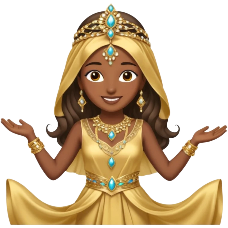 Arabic dancer girl emoji