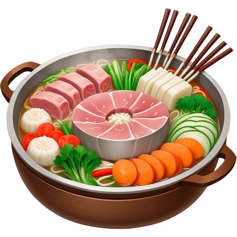 涮羊肉火锅 emoji