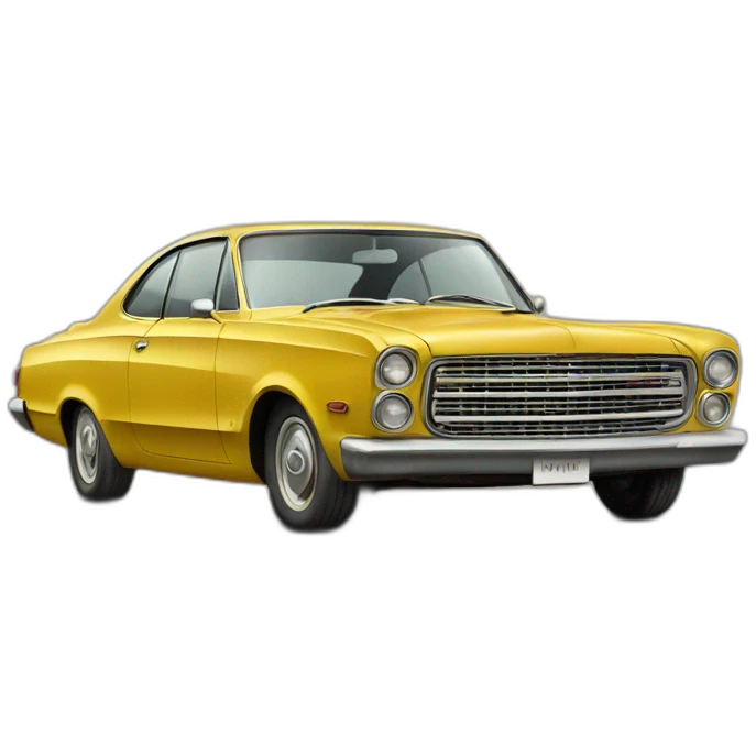 Vintage car emoji