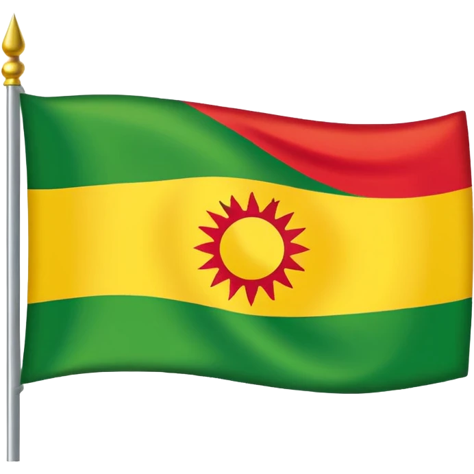 Kurdish flag emoji