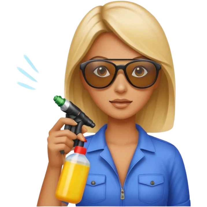 inscticiding woman emoji
