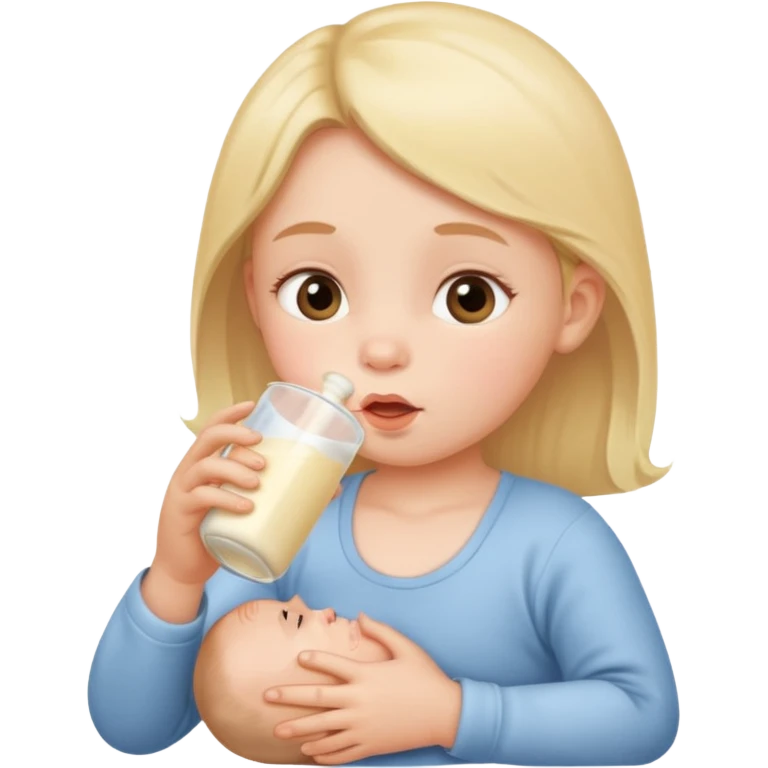Lactancia materna bebé emoji