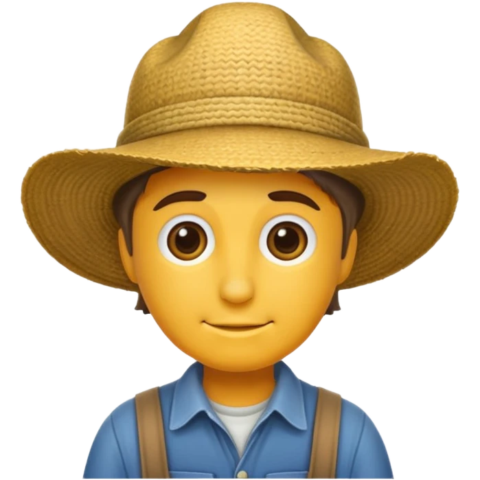 farmer hat emoji