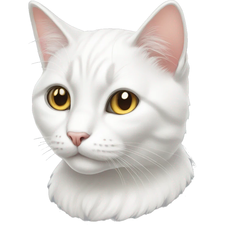 white cat emoji