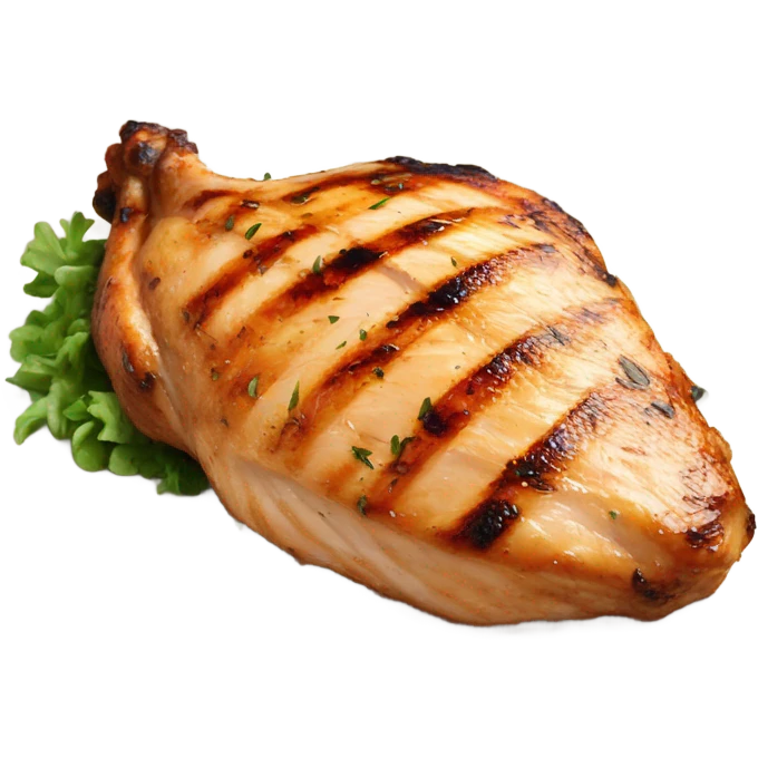 Grilled chicken  emoji